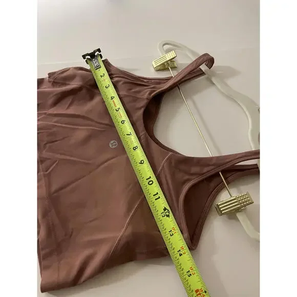 Lululemon Align Tank Top | Spiced Chai | Yoga | Built-in Bra | Size 8 | GUC - Picture 5 of 7